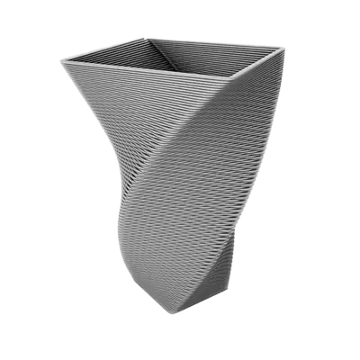 3D CONCRETE : JARDINIÈRE GÉOFLORE, ref GEOFLORE_3D